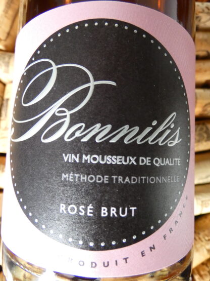 Bonnilis Vin Mousseux de Qualité Brut Rosé