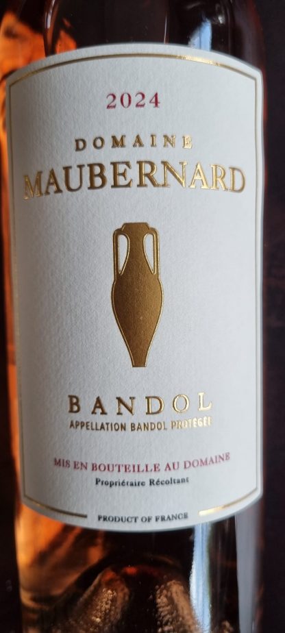 Domaine Maubernard AOP Bandol Rosé 2024 BIOLOGIQUE